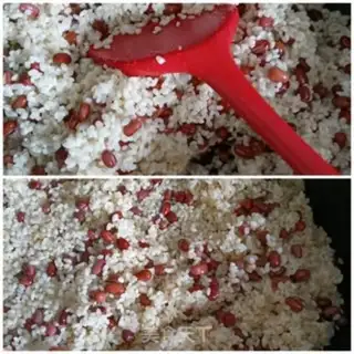 Make Red bean salted eggs step 2