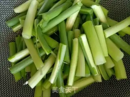 Make Garlic fragrance step 1