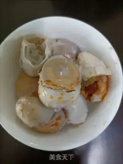Make Red bean salted eggs step 3