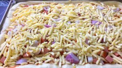 Make Sausage pizza step 15