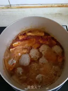 Make Hotpot meatballs step 3