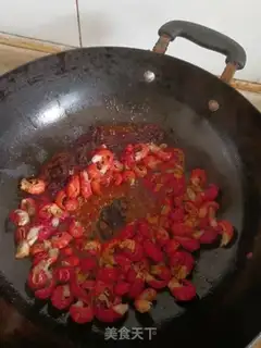Make Spicy shrimp tail step 2