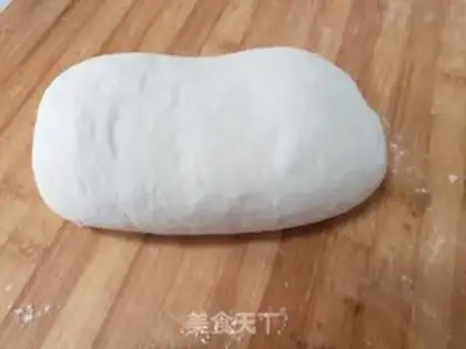 Make A bean-fruit bun step 8