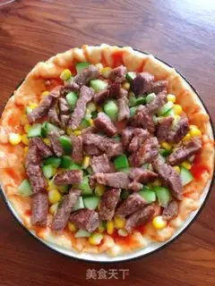 Make Beef pizza step 2
