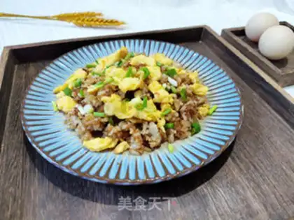 Make Egg fried rice step 7