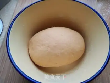 Make Pumpkin bean buns step 2