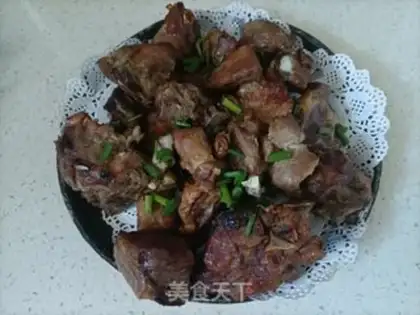 Make Garlic roasted ribs step 1