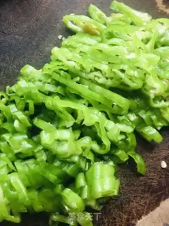 Make Peppers and beans step 1