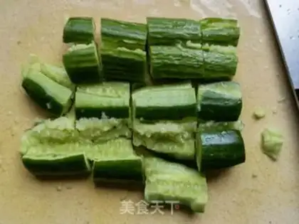 Make Dutch cucumber onions step 1