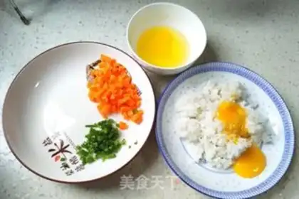 Make Gold rice step 1