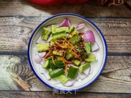Make Dutch cucumber onions step 4