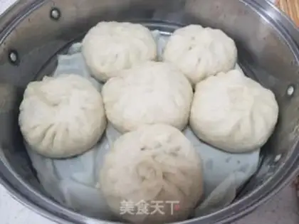 Make A bean-fruit bun step 15