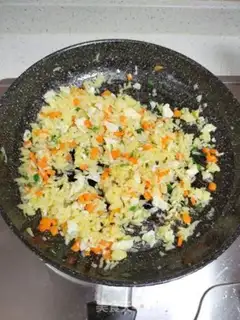 Make Gold rice step 9