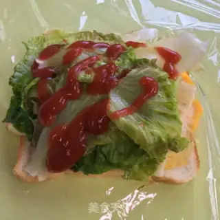 Make Egg and vegetable sandwich step 6
