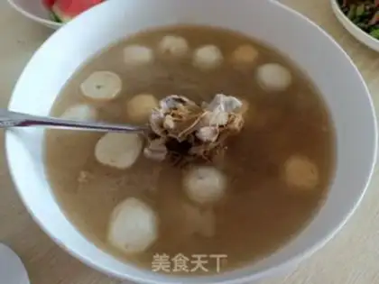 Make Dinosaurs, bone soup step 3