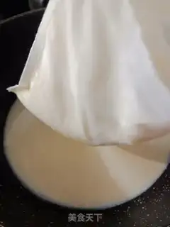 Make Sweet tofu brain step 5