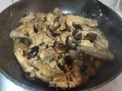 Make A mushroom beer and chicken step 8