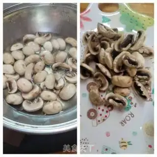 Make Mushrooms and cheese step 3