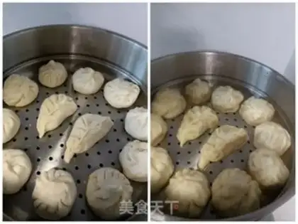 Make Carrot chicken chest bun step 7
