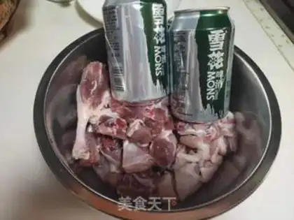 Make Old beer duck step 0