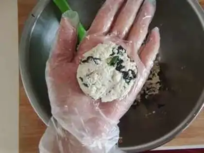 Make The purple tofu pie step 4