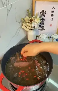 Make Four duck soup step 7