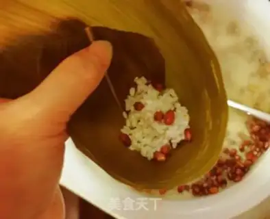 Make Red dates, red bean rice step 4