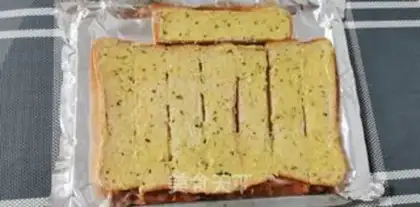Make Garlic bread step 2
