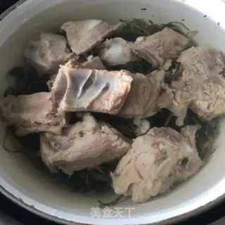 Make Tea mushrooms, soybeans step 7