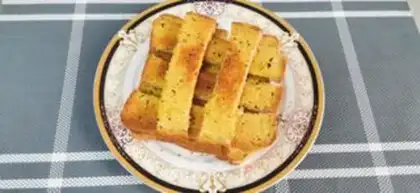 Make Garlic bread step 5