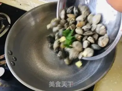 Make Lemon clams step 3