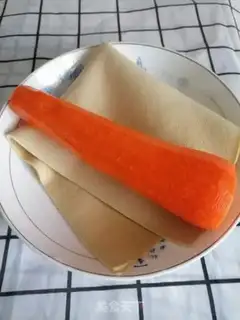 Make Carrot tofu step 0