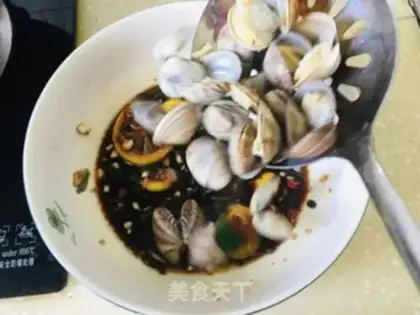 Make Lemon clams step 7