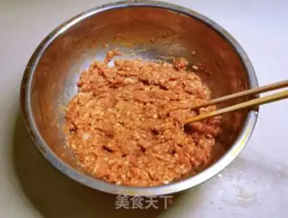 Make Three fresh dumplings step 3