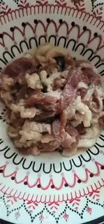 Make Cream pepper fried meat step 1