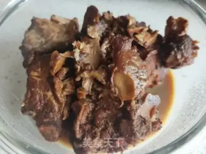 Make Bean-fruit potato ribs step 0