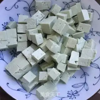 Make Mammy green tofu step 0