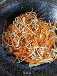 Make Carrot tofu step 7