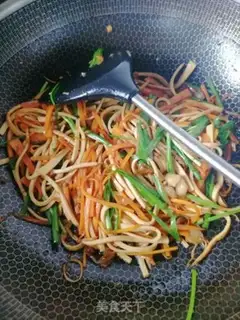 Make Carrot tofu step 9