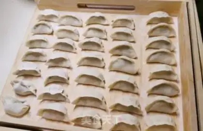 Make Three fresh dumplings step 10