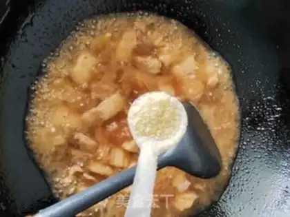 Make Abalone red meat step 6