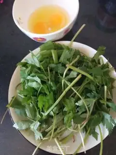 Make Celery fried eggs step 0