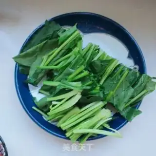 Make Red sausage spinach step 0