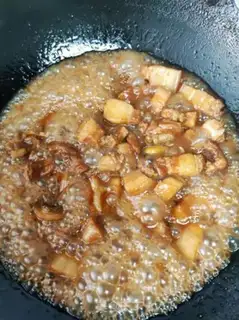 Make Abalone red meat step 8