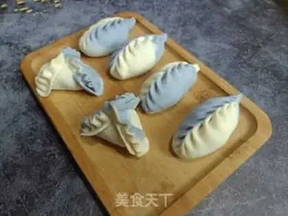 Make Double pork dumplings step 12
