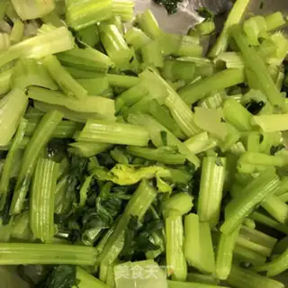 Make Celery dumplings step 4
