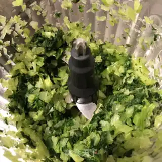 Make Celery dumplings step 5