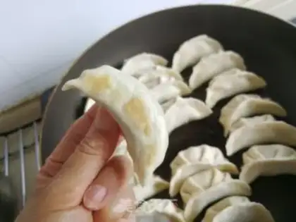 Make Potato fried dumplings step 7
