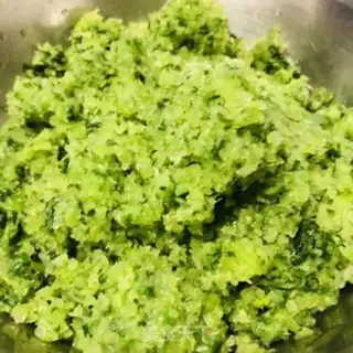 Make Celery dumplings step 6