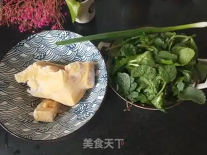 Make ♪ Little cabbage meat tofu soup ♪ step 0